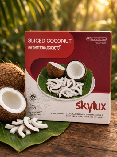 SKYLUX SLICED COCONUT 400G