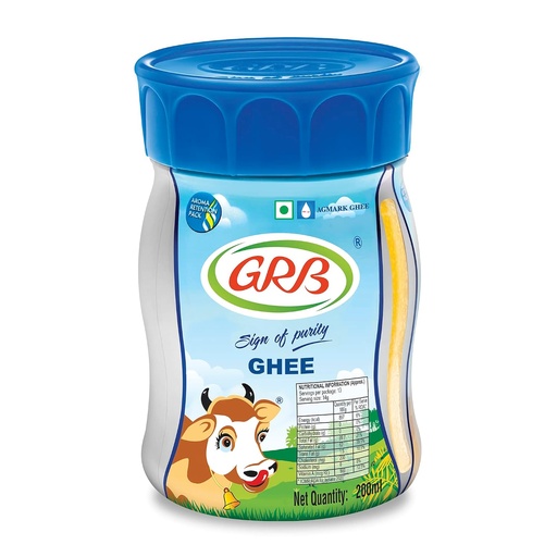 GRB PURE BUTTER GHEE200ML